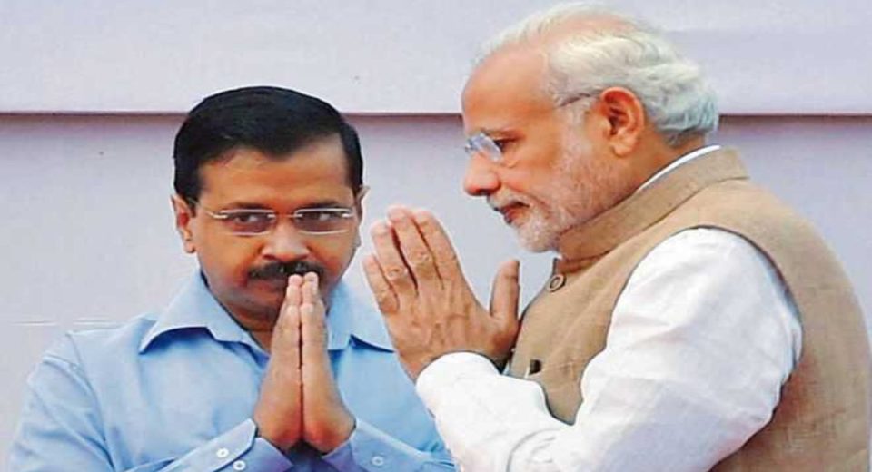 PM Narendra Modi And arvind kejriwal