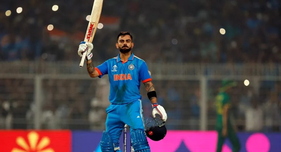 World Cup 2023: Kohli gave himself a 'birthday gift' by scoring a century, equaling the record of Master Blaster