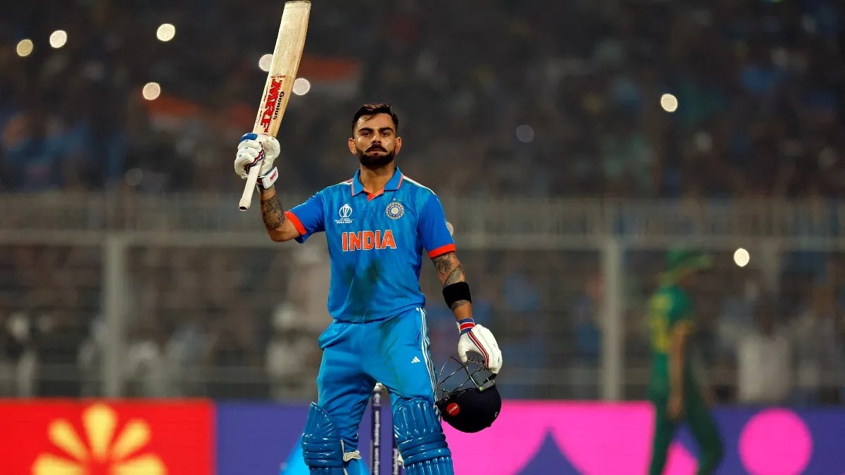 World Cup 2023: Kohli gave himself a 'birthday gift' by scoring a century, equaling the record of Master Blaster