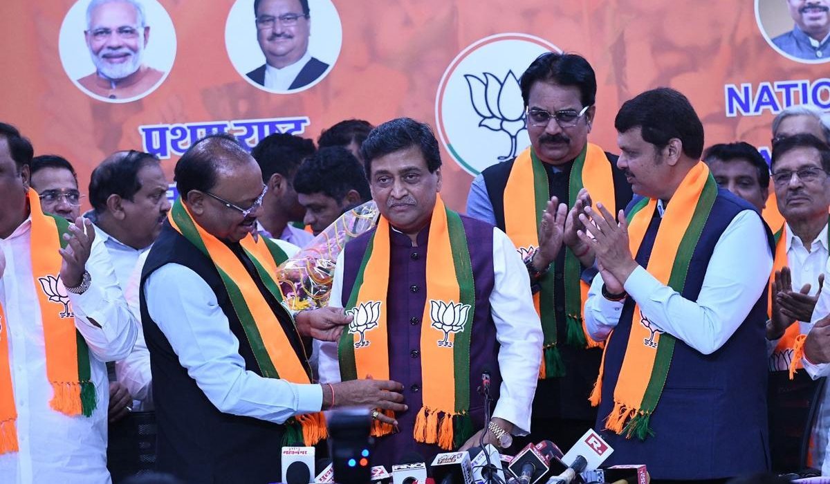 Ashok Chavan forgot that he belonged to 'BJP', said - today is the first day, please ignore the mistakes.