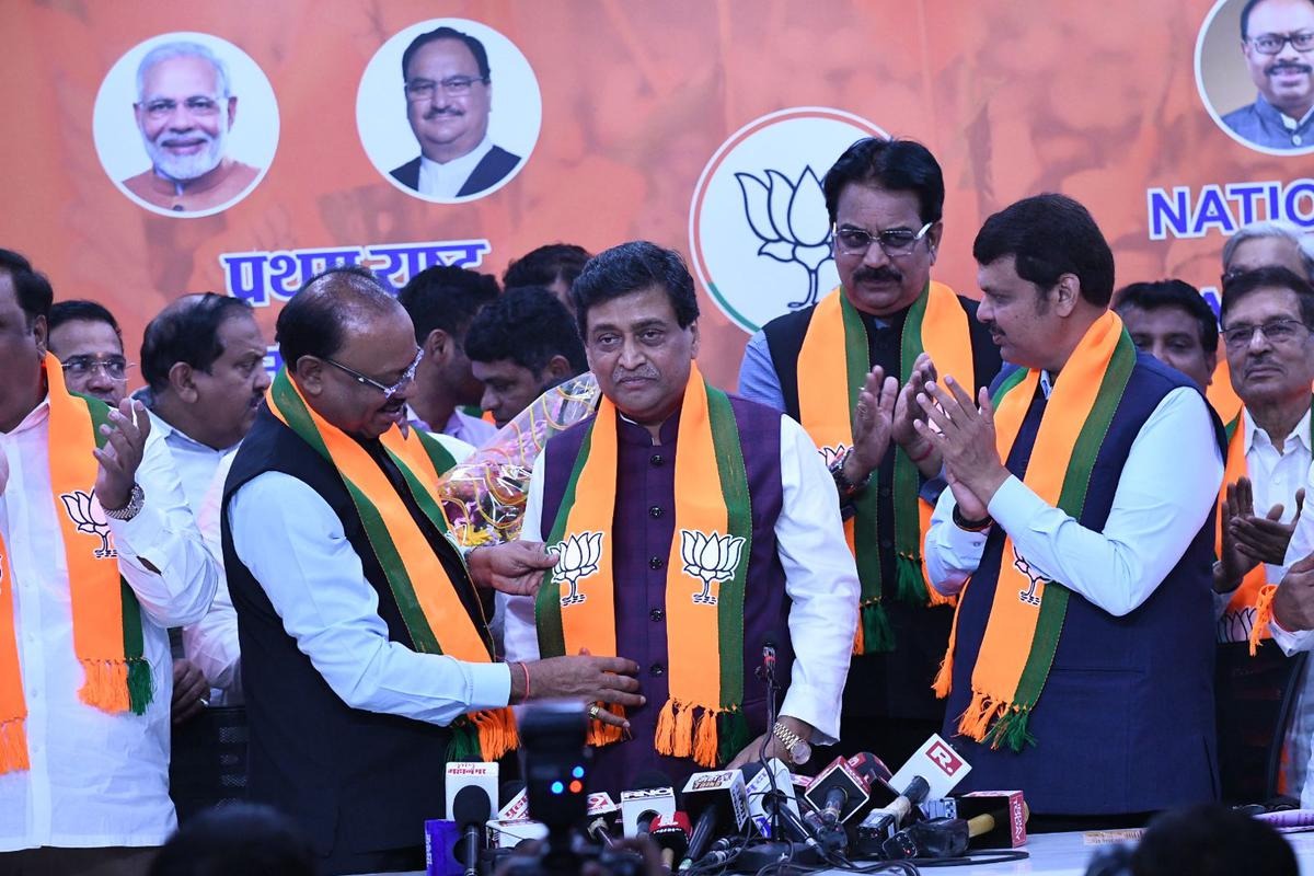 Ashok Chavan forgot that he belonged to 'BJP', said - today is the first day, please ignore the mistakes.