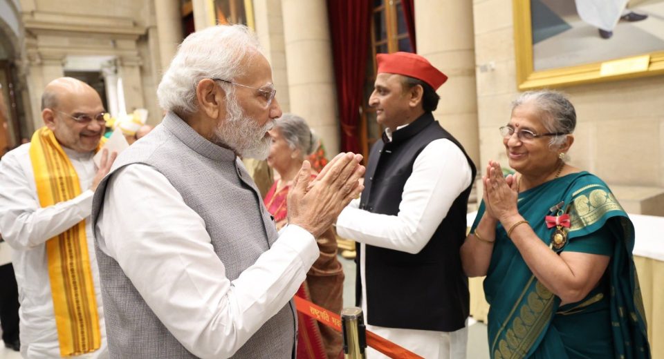 Sudha Murthy nominated to Rajya Sabha by the President, PM Modi congratulated