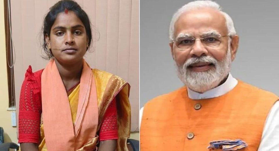 PM Modi calls Sandeshkhali victim and Basirhat BJP candidate Rekha Patra as Shakti Swarupa