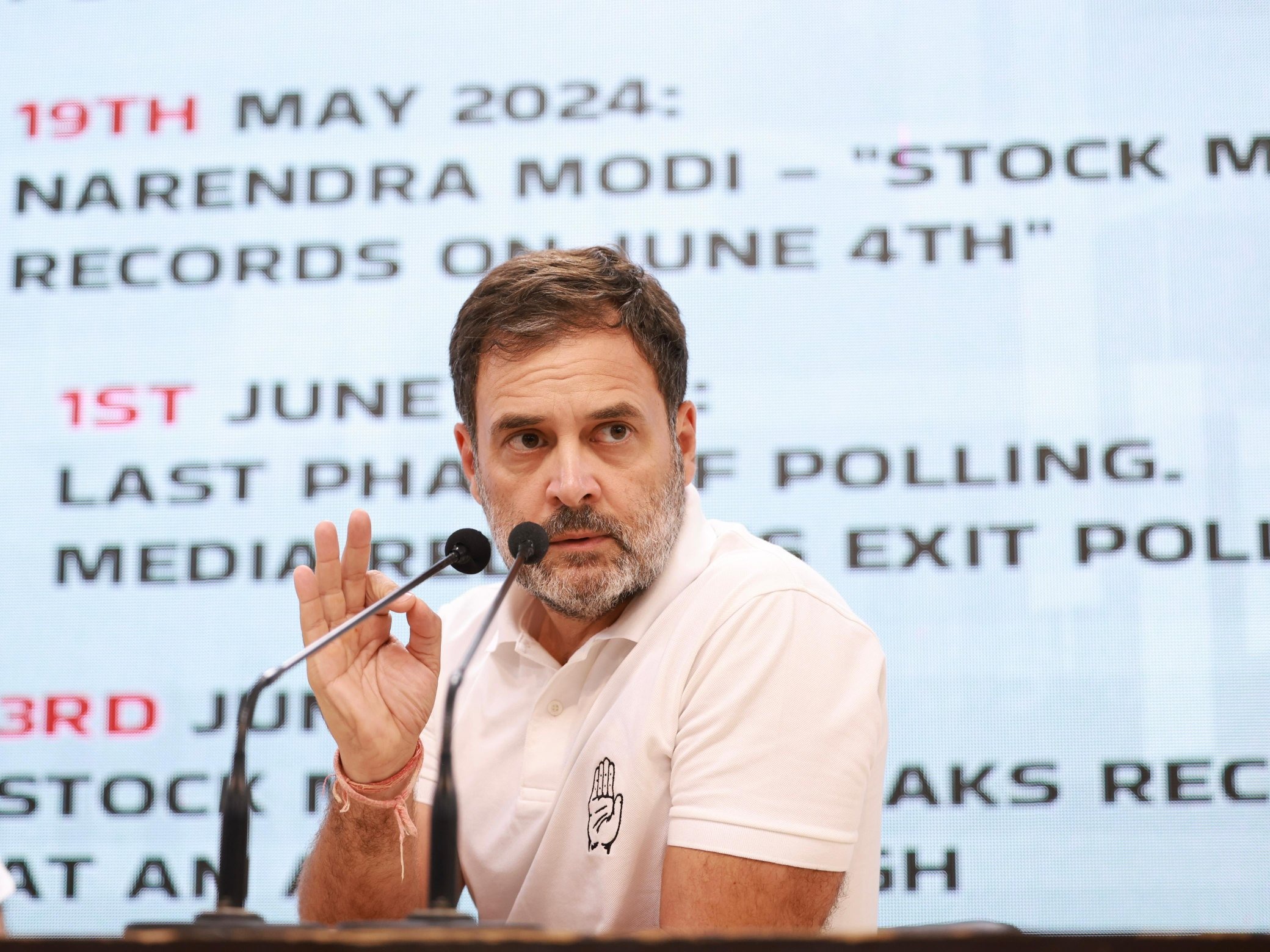 Rahul Gandhi attacks PM Modi and Shah over stock market crash, demands JPC probe