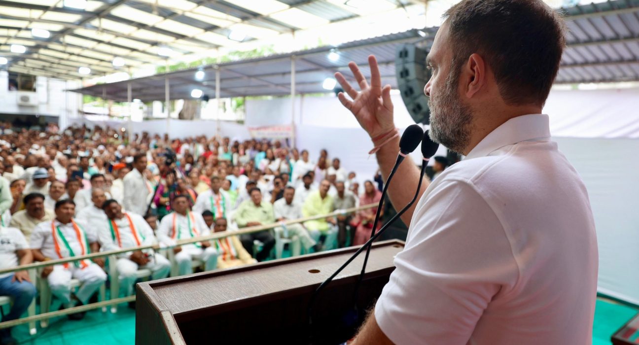 Rahul Gandhi roared in Ahmedabad, said - Like Ayodhya, we will defeat BJP in Gujarat too