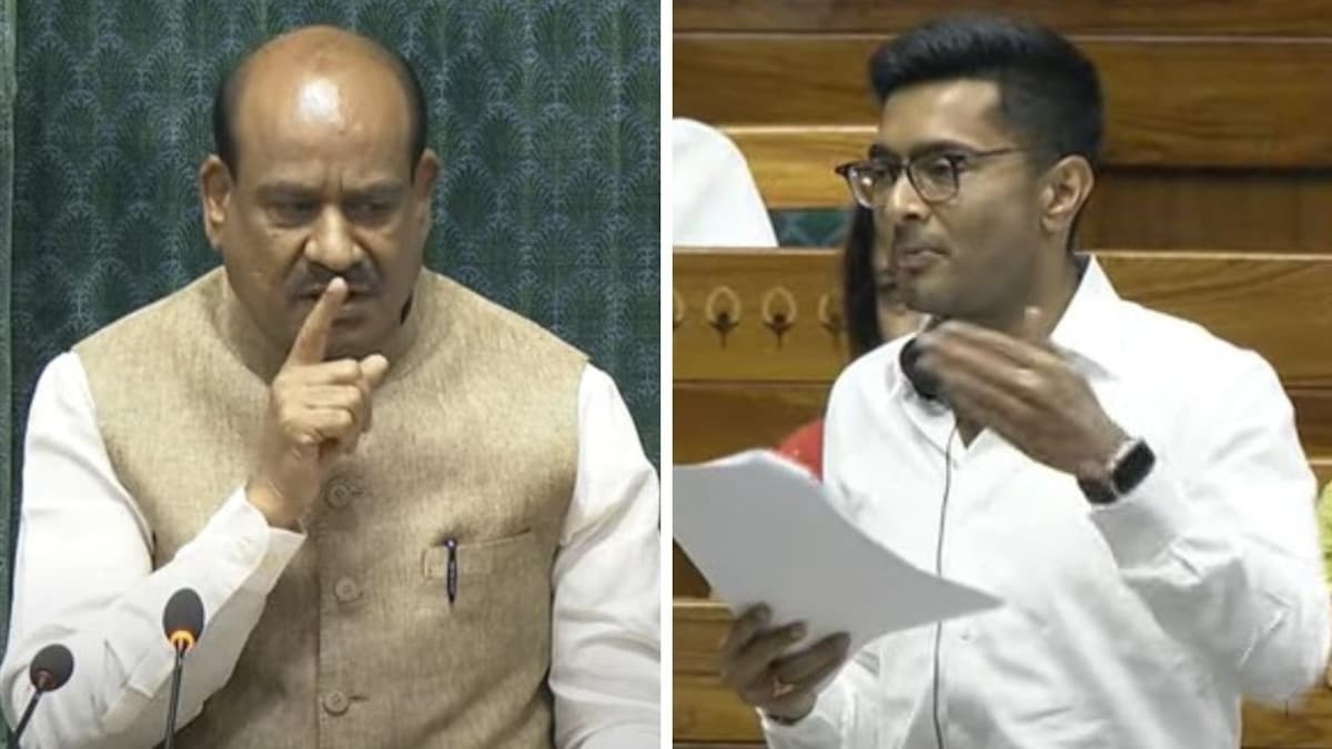 TMC MP Abhishek Banerjee had a heated argument with Speaker Om Birla