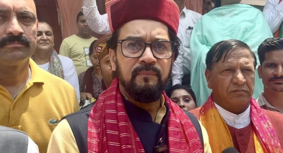 If Pakistan tries to show its eyes to India, we will gouge its eyes out - Anurag Thakur