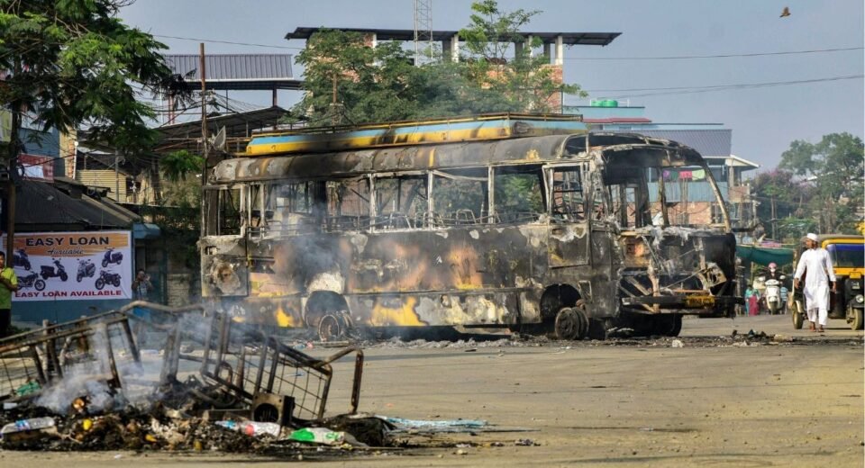 Tension flares up again in Manipur: Violent protests, internet shutdown after arrest of Arambai Tangol member