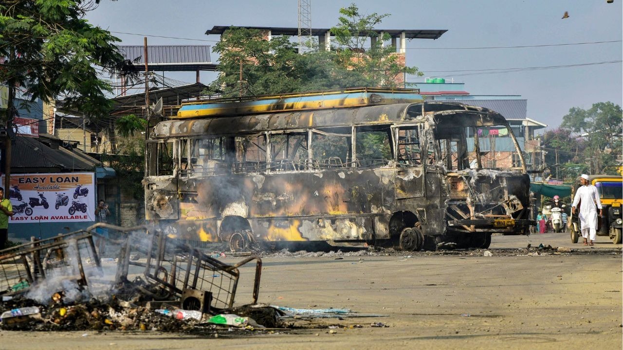 Tension flares up again in Manipur: Violent protests, internet shutdown after arrest of Arambai Tangol member