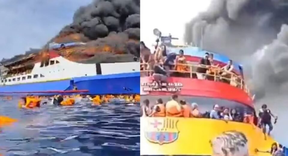 Indonesia Ferry Fire