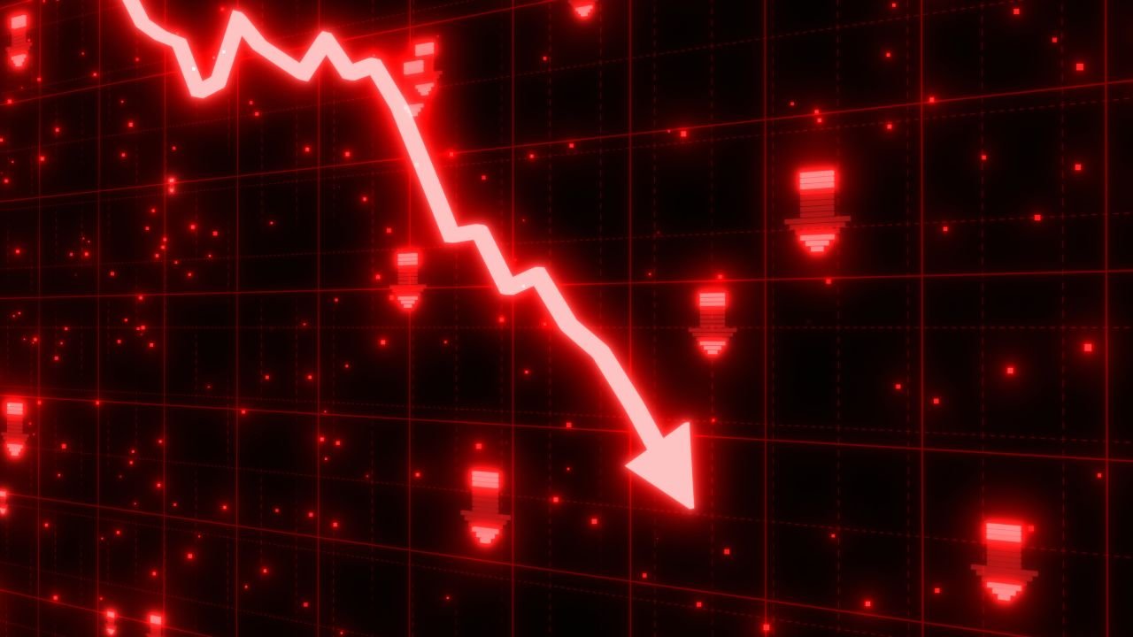 share market down