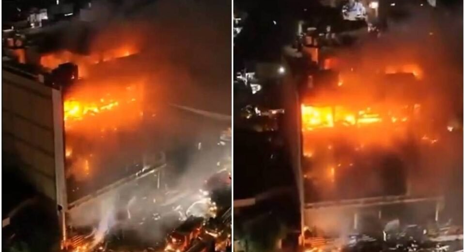 Iraq-mall-fire