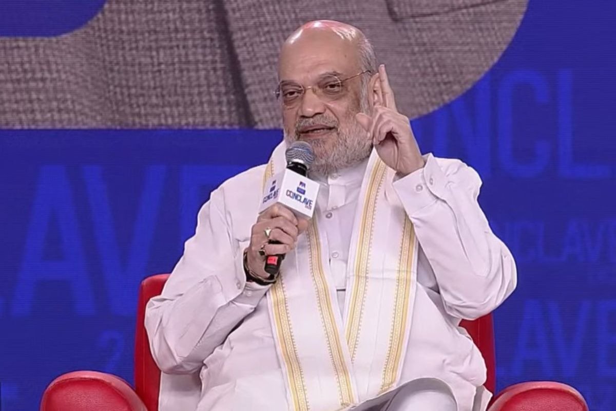 Amit Shah's big attack on Congress, Justice B. Sudarshan Reddy accused of supporting Naxalism