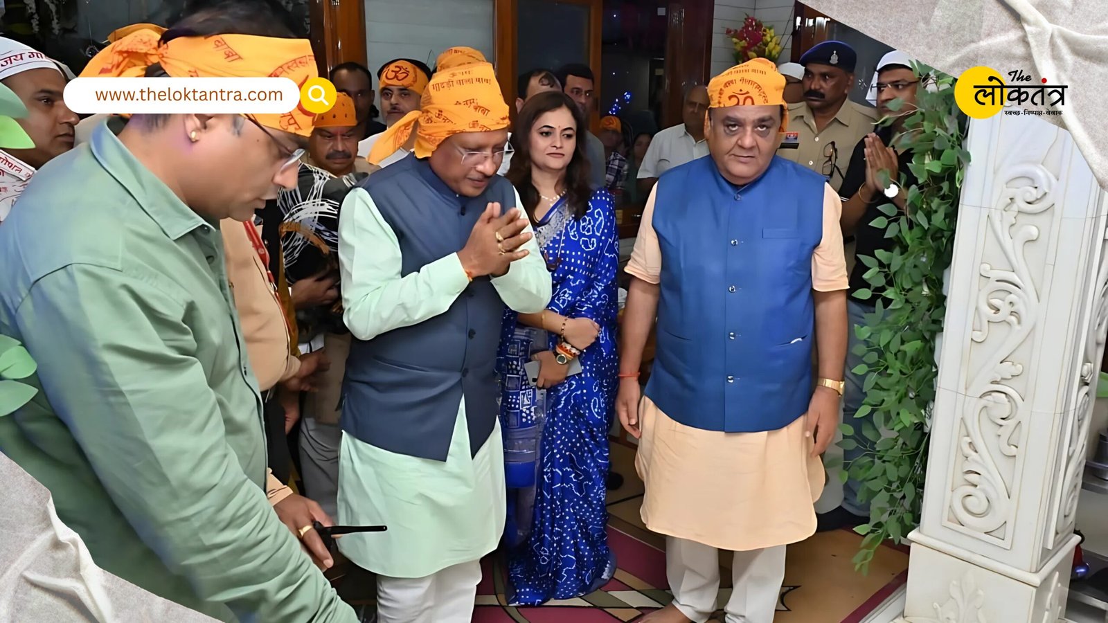 CM Vishnu Dev Sai paid homage to Baba Hardas Ram Sahib Ji on his 34th death anniversary.