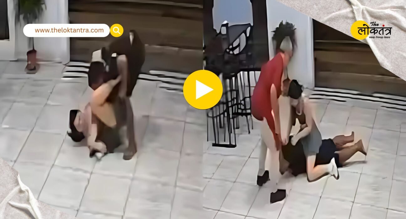 Will you become a thief? Woman beats up a miscreant who came to steal, video goes viral