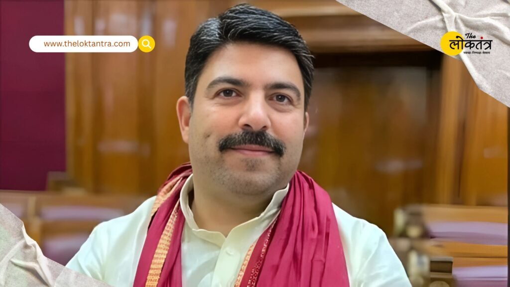 MLA Shalabh Mani attacks conversion gang in Deoria, controversy escalates due to documents shared on social media