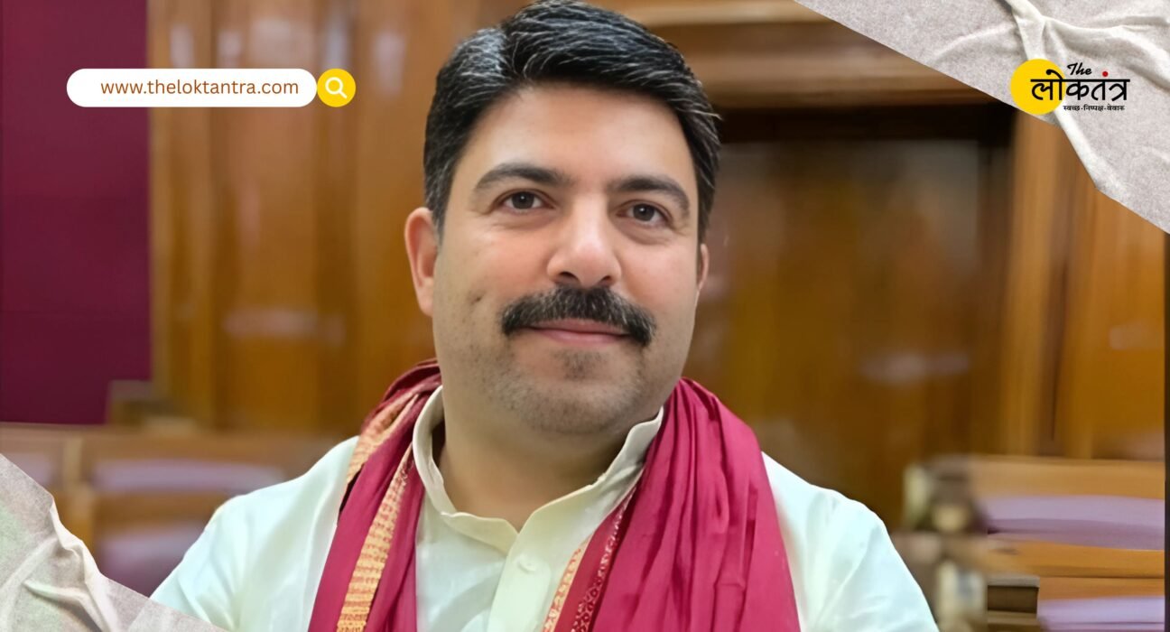MLA Shalabh Mani attacks conversion gang in Deoria, controversy escalates due to documents shared on social media