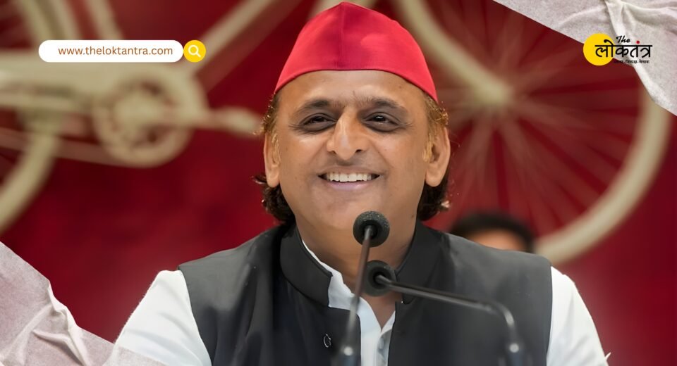 Akhilesh took a dig at the Yogi government, saying - their own weather is bad, the 'government' is about to go.