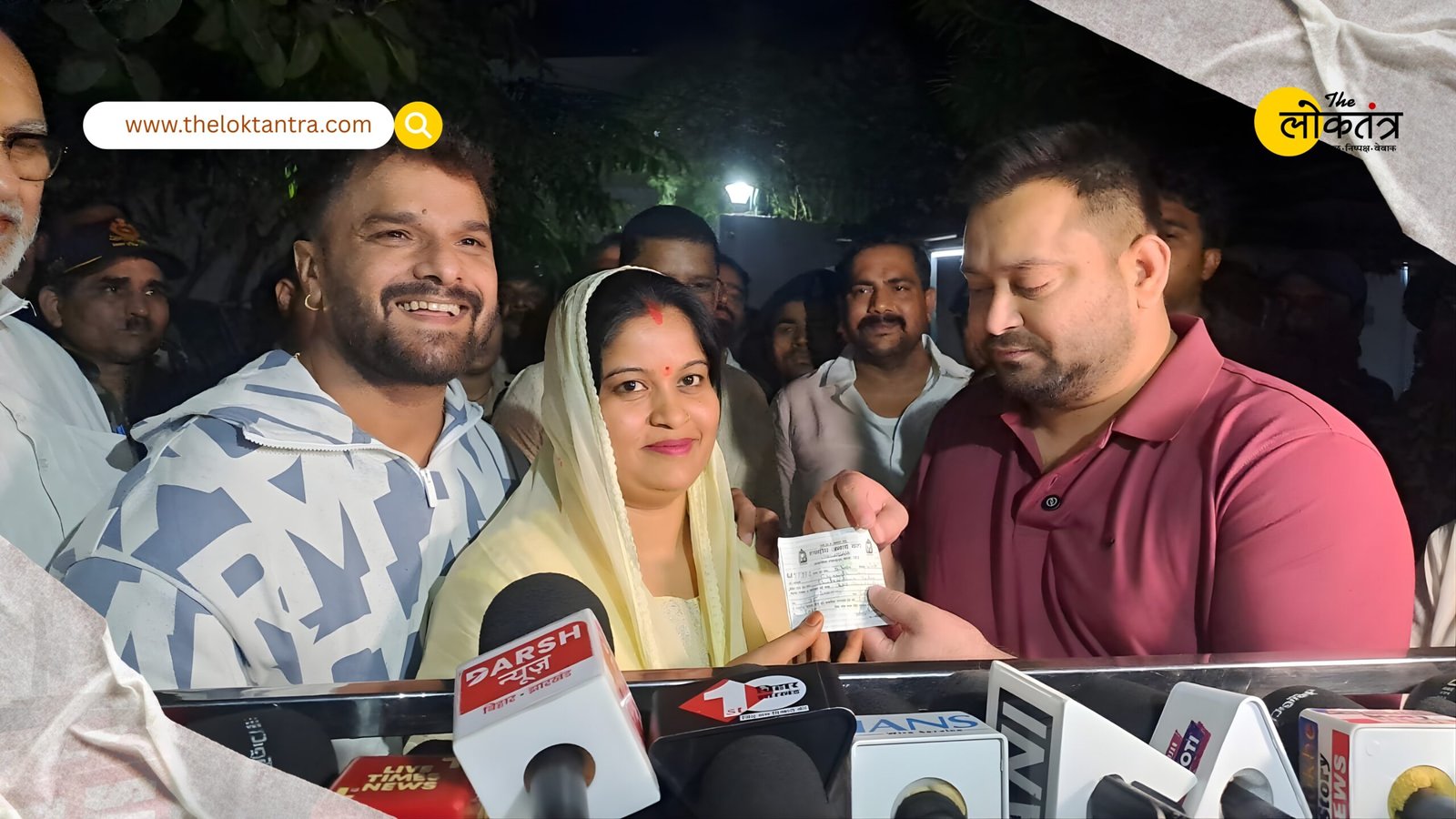 Khesari Lal Yadav's wife Chanda Devi's nomination in trouble as her name is not on the voter list