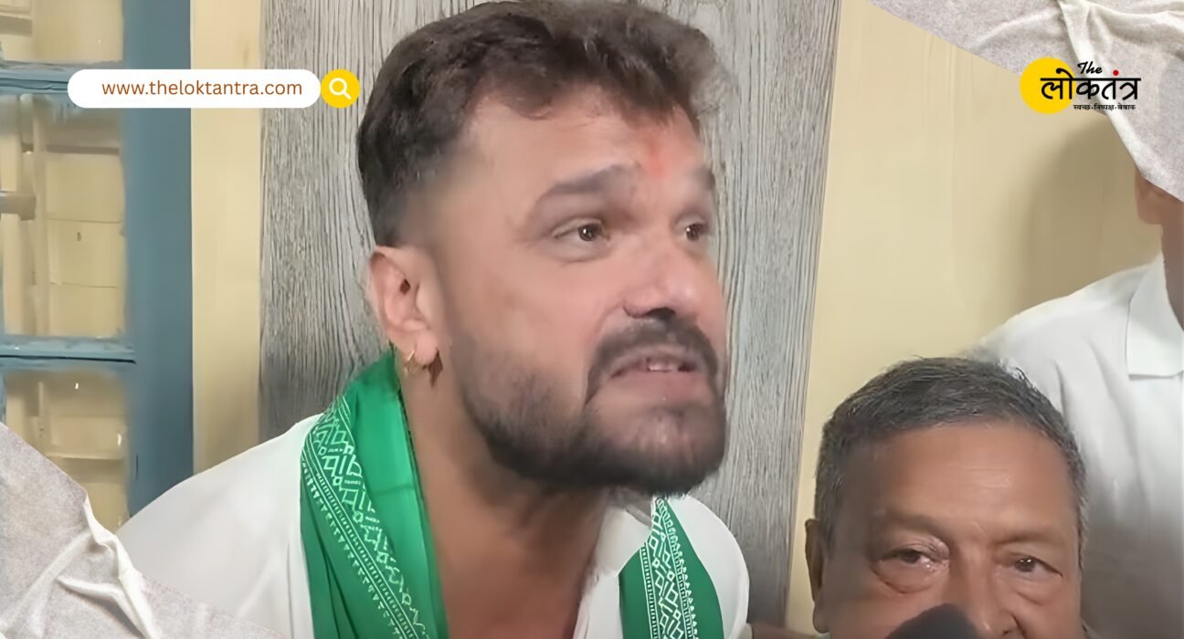 Khesari Lal Yadav filed his nomination from Chhapra seat, saying, "Now I will devote more time to Chhapra and less to music."