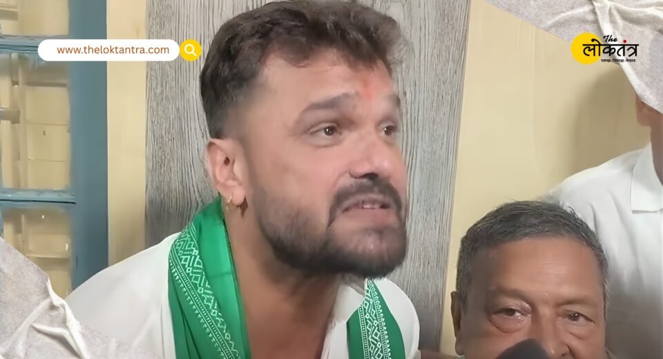 Khesari Lal Yadav filed his nomination from Chhapra seat, saying, "Now I will devote more time to Chhapra and less to music."