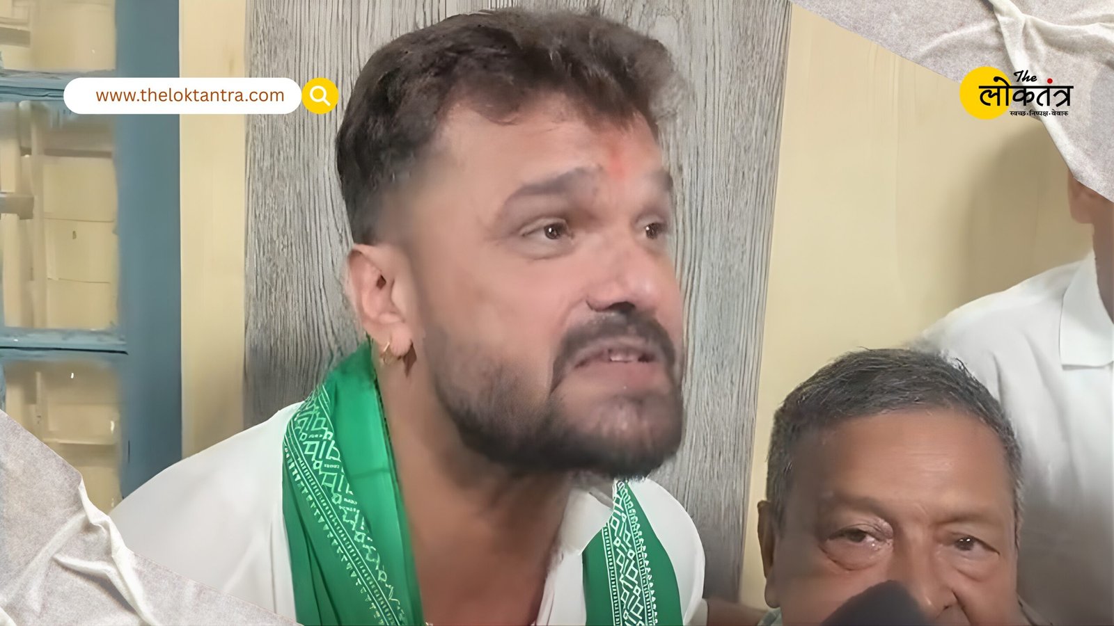 Khesari Lal Yadav filed his nomination from Chhapra seat, saying, "Now I will devote more time to Chhapra and less to music."