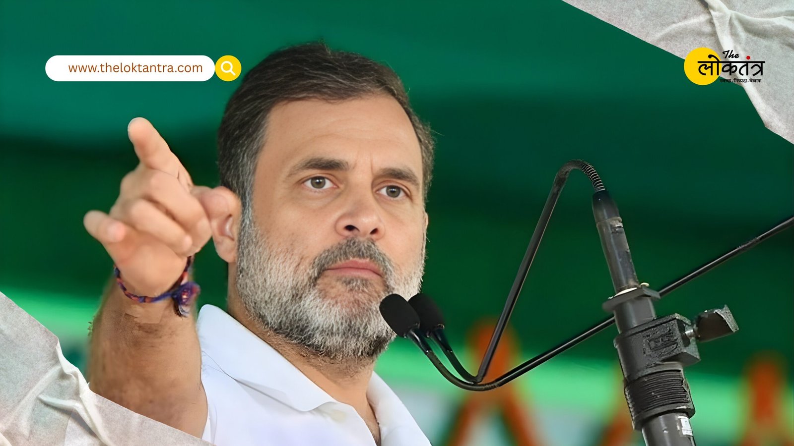 Rahul Gandhi launches a scathing attack on Modi in Bihar, saying Modi has bowed down before Trump.