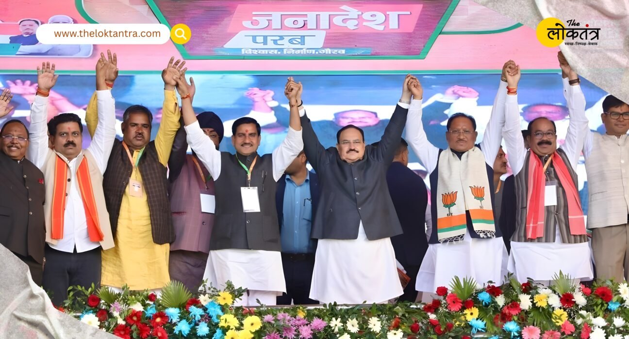 Political storm over the Jhiram Valley incident: JP Nadda levels serious allegations against Congress, saying, "They got their own leaders killed by Maoists."
