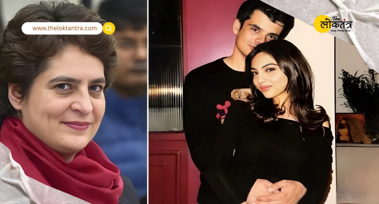 Priyanka Gandhi's son, Rehan Vadra, is engaged; he had been dating Aviva Beg for seven years.