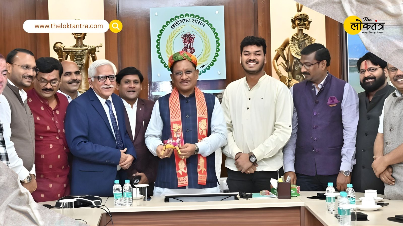 Journalists who returned from a study tour of Rajasthan met with Chief Minister Vishnu Deo Sai, and discussions were held on tourism and administrative innovations.