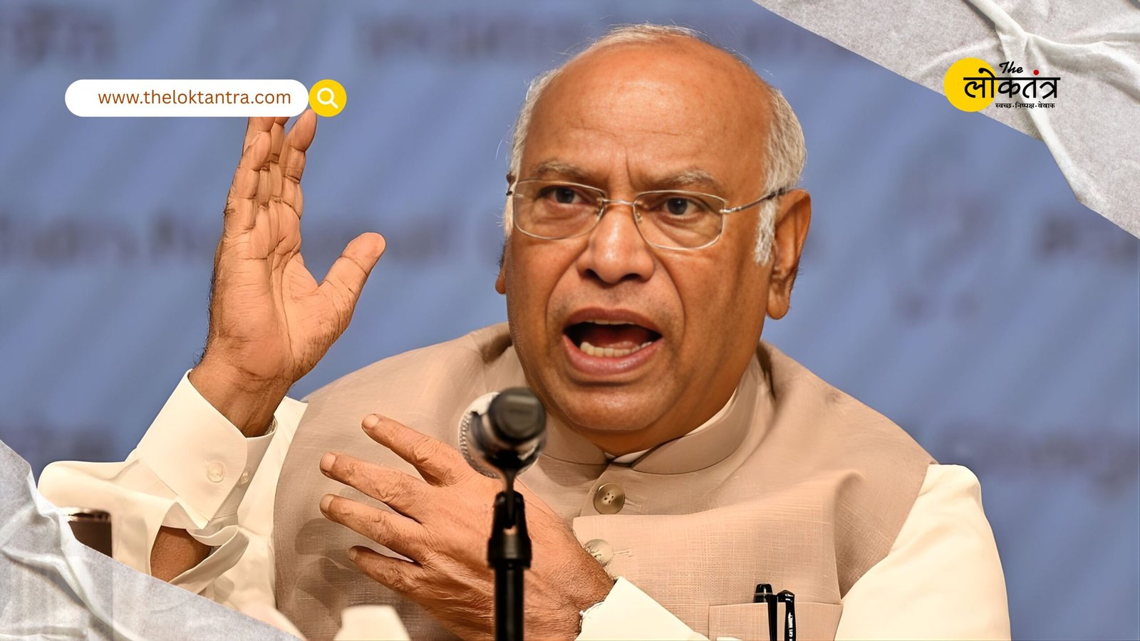 MGNREGA Save Campaign: Kharge's three major demands, says MGNREGA is not charity, it is a legal right.