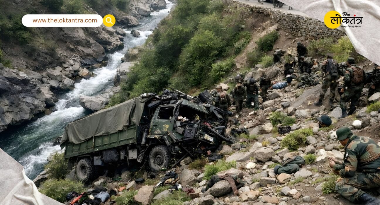 Doda accident: 10 Indian soldiers killed in road accident; President Droupadi Murmu and leaders across the country express condolences.