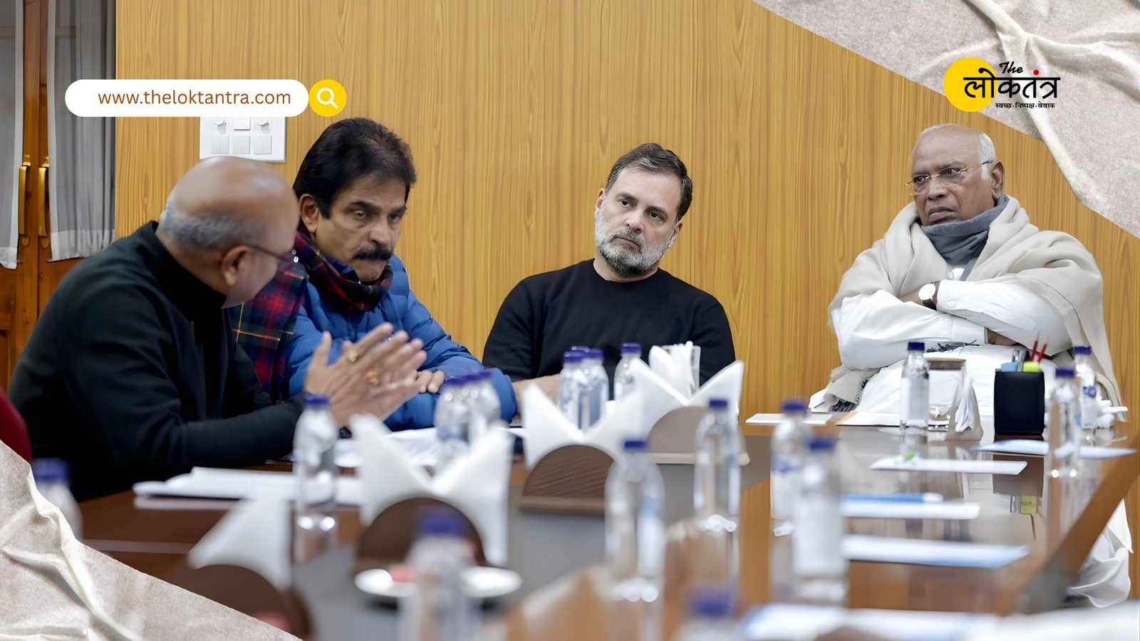 The internal power struggle within the Bihar Congress has reached Delhi, with a high-voltage meeting held at Kharge's residence.