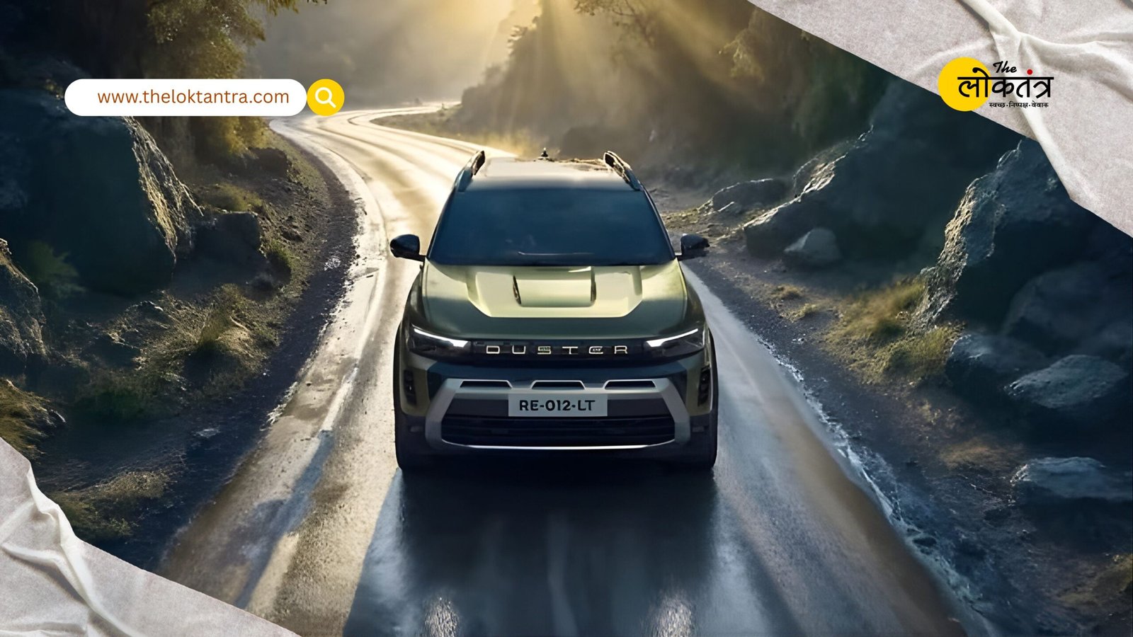 Powerful comeback after 10 years: The Renault Duster returns in a new avatar, pre-bookings now open.