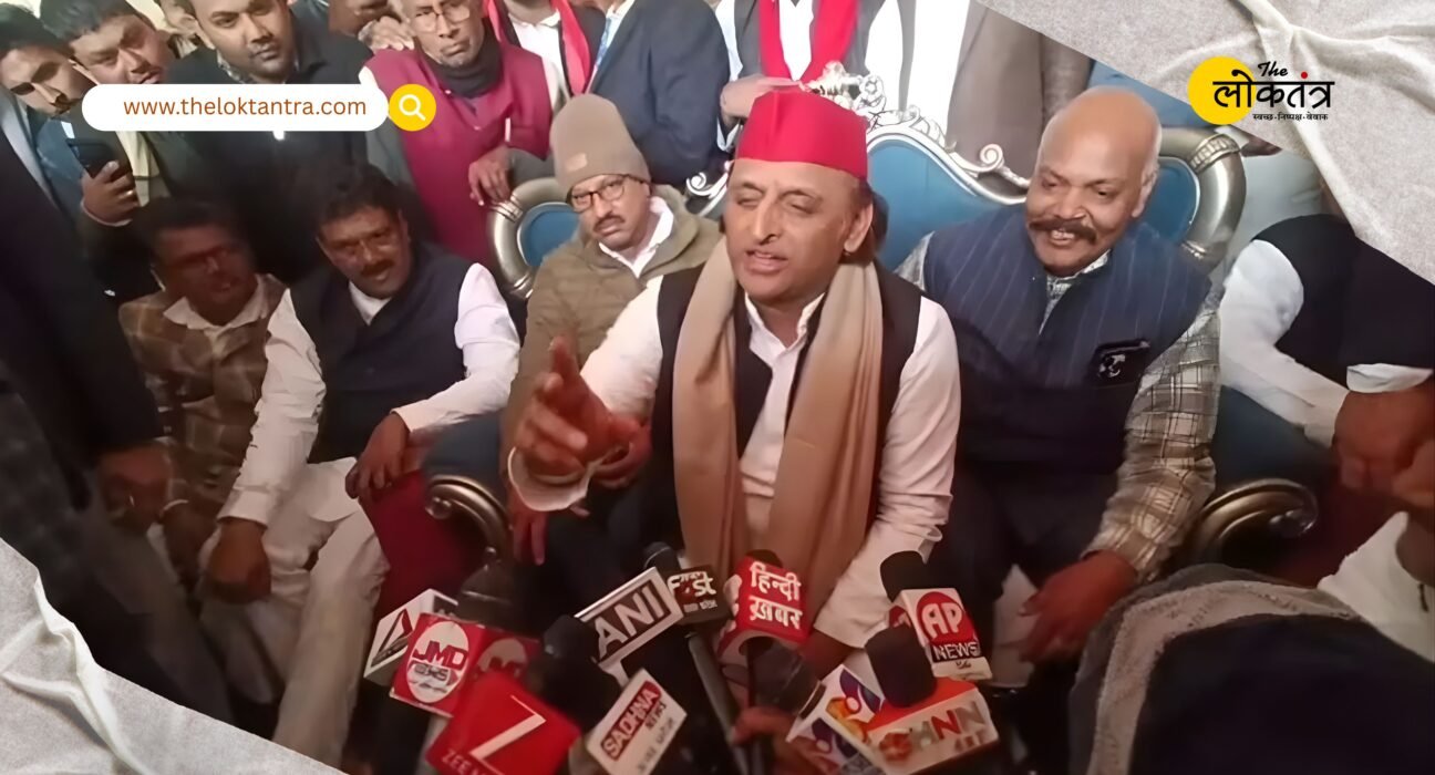 Akhilesh Yadav launches a major attack: Accuses BJP of using divisive language as elections approach, criticizes them on issues ranging from the insult to Shankaracharya to inflation.