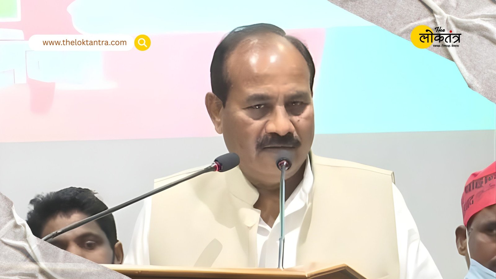 Dara Singh Chauhan's clarification on the Gonda controversy: 'The Water Resources Minister was not held hostage', also targeted the opposition.