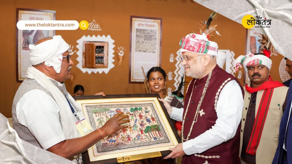 Amit Shah makes a big claim on Naxalism from Bastar, saying, "School bells are ringing instead of bullets."