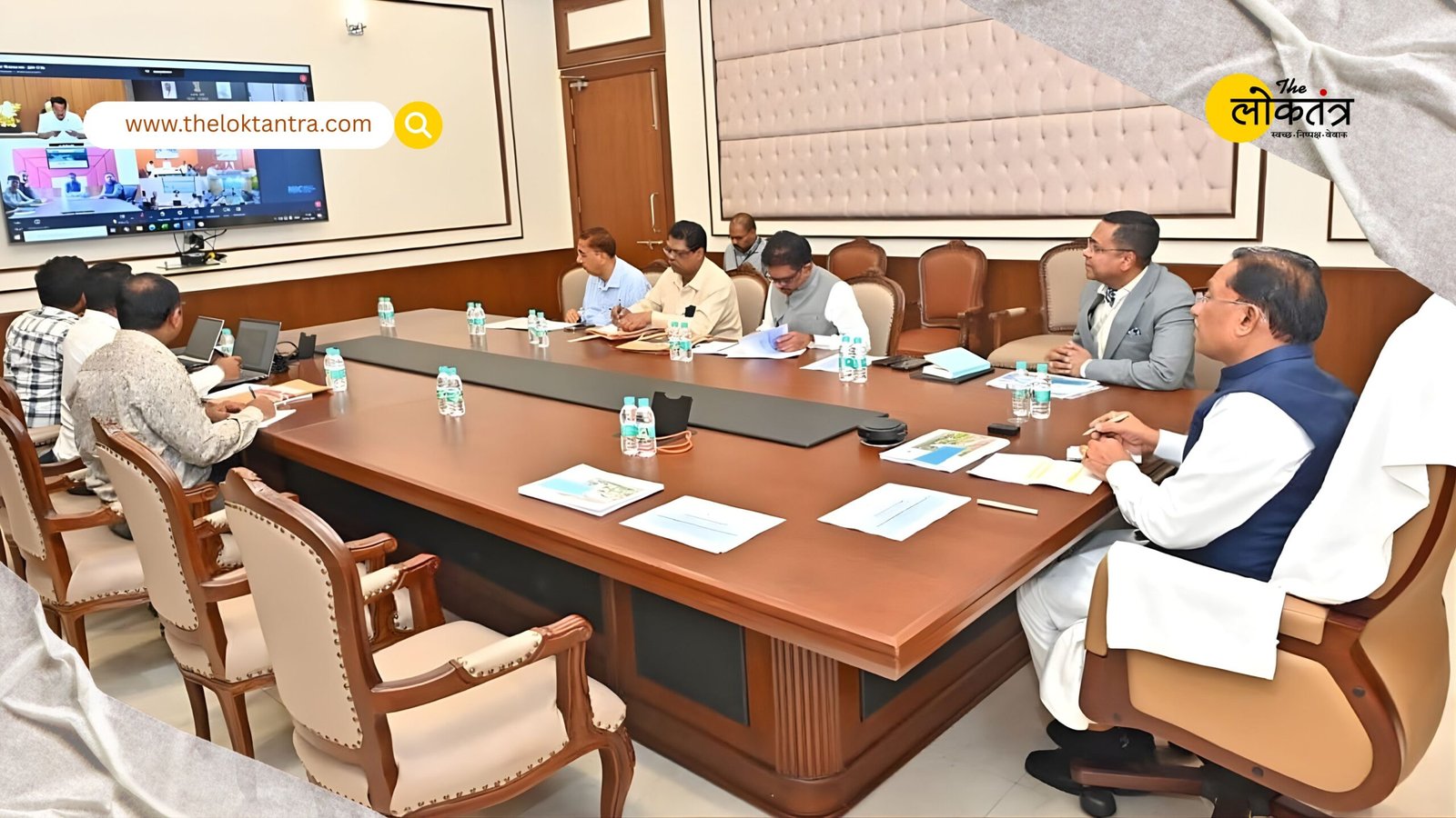 A call for a mass movement to address the water crisis was held at a joint meeting between Chief Minister Vishnu Dev Sai and Union Minister C.R. Patil.