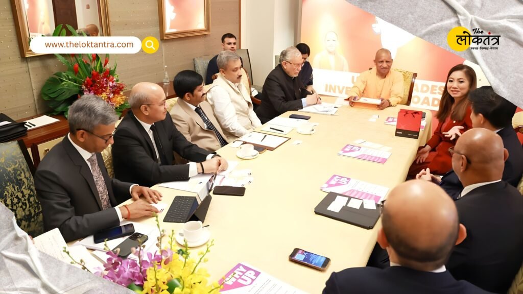 CM Yogi Adityanath on Singapore tour, discusses long term investment in UP with GIC and Temasek
