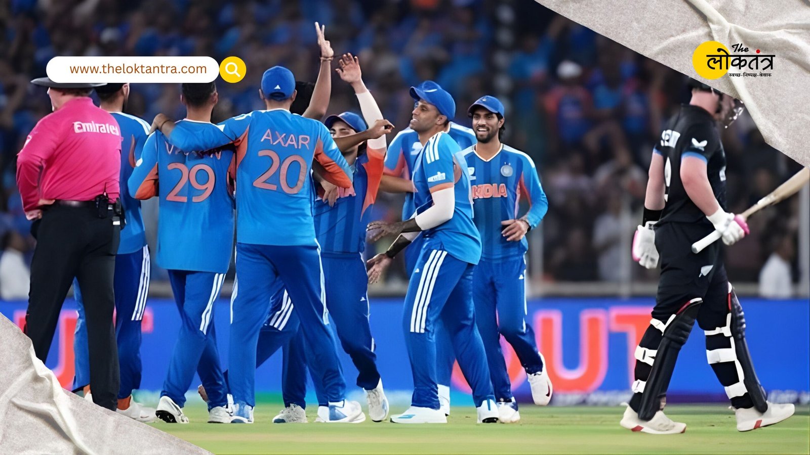 India's record in the T20 World Cup 2026 final: 255 against New Zealand, fourth 250+ score in a year