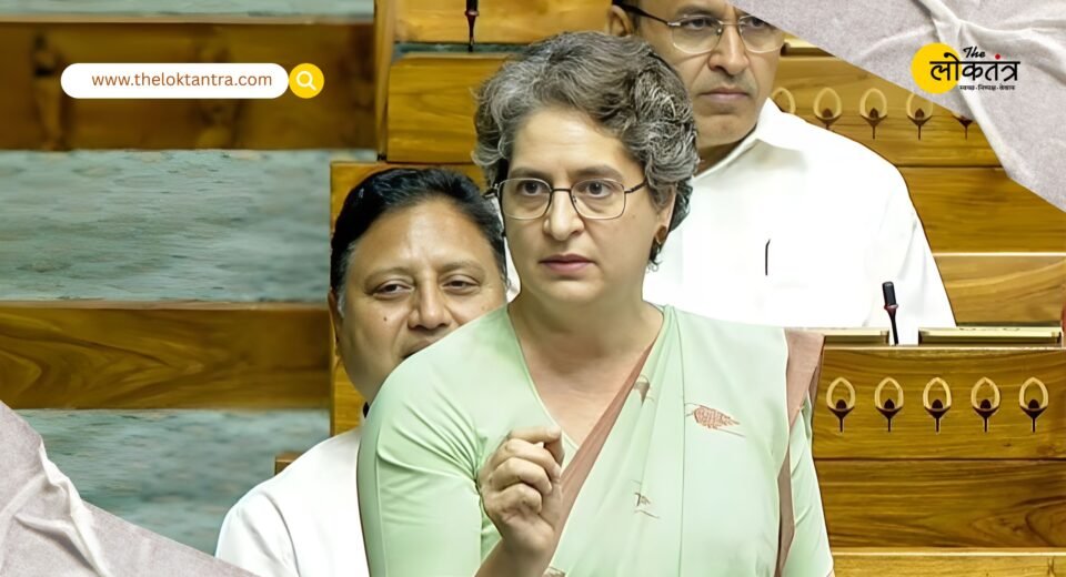 Priyanka Gandhi attacks Centre: Rahul Gandhi speaks the truth, hence the government resorts to personal attacks