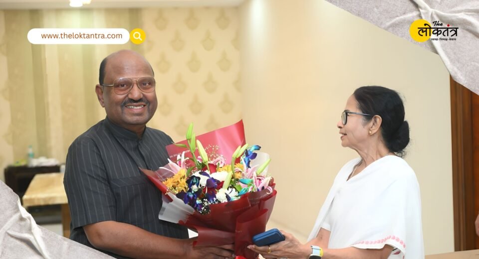 Mamata Banerjee met former Governor CV Anand Bose, wished him well after the five-day protest.