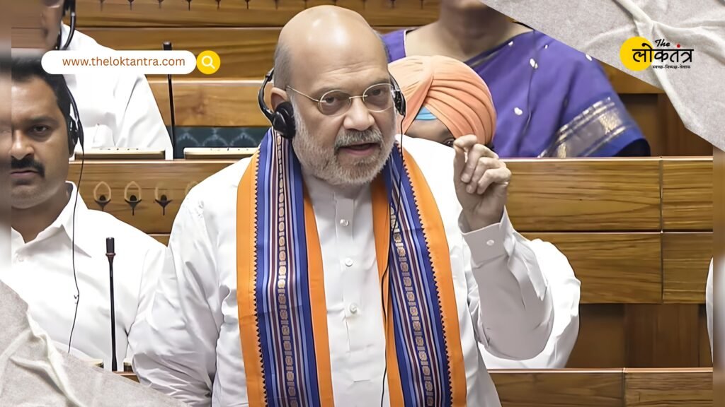 Amit Shah roared in the Lok Sabha: Opposition leaders were meeting at the Chinese Embassy during the Doklam incident.