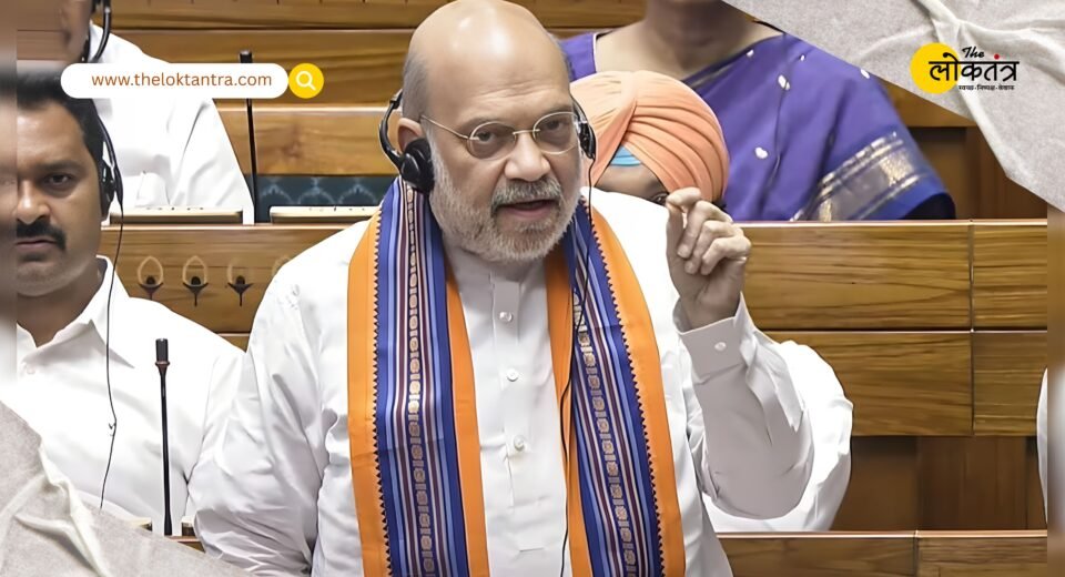 Amit Shah roared in the Lok Sabha: Opposition leaders were meeting at the Chinese Embassy during the Doklam incident.