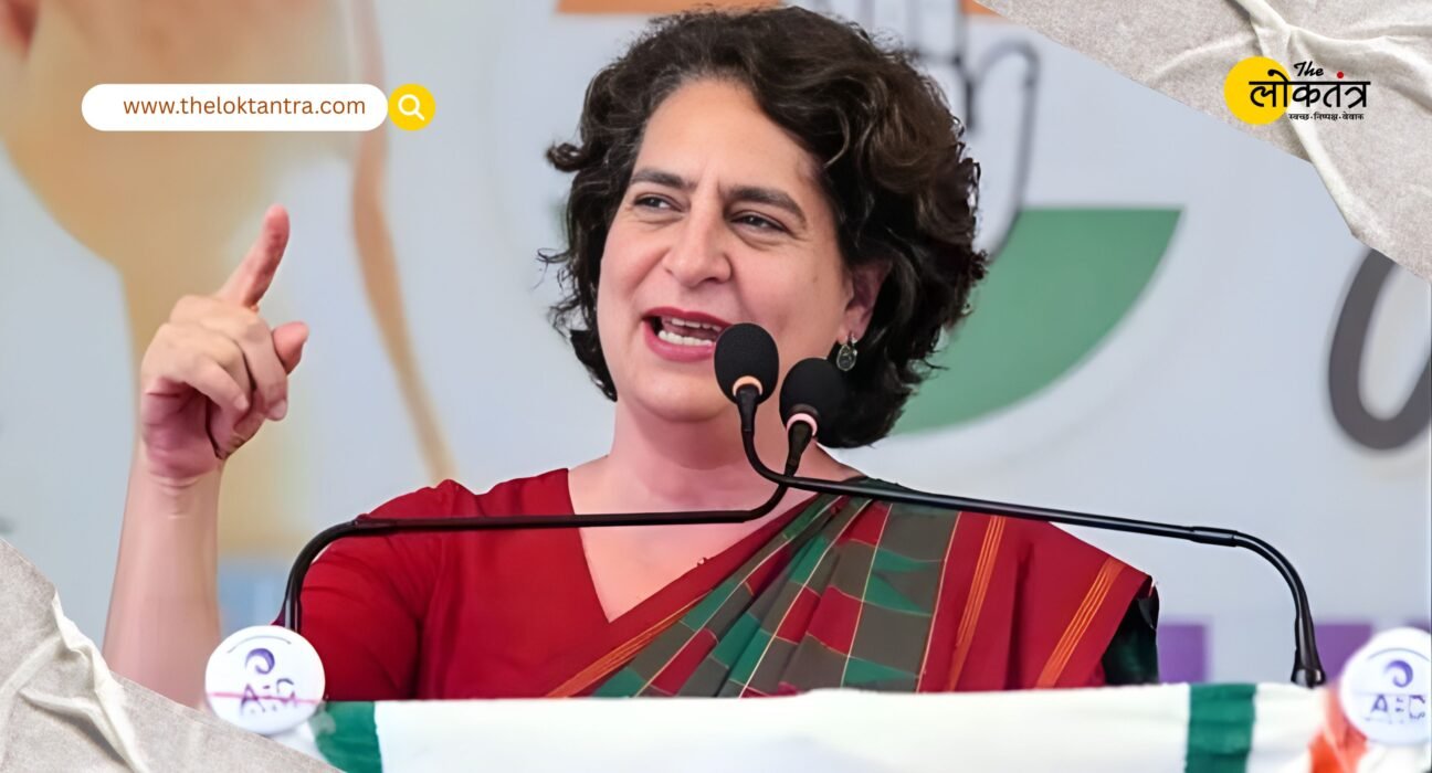 Priyanka Gandhi hit back at Amit Shah, saying, "Why personal attacks on Rahul Gandhi?"