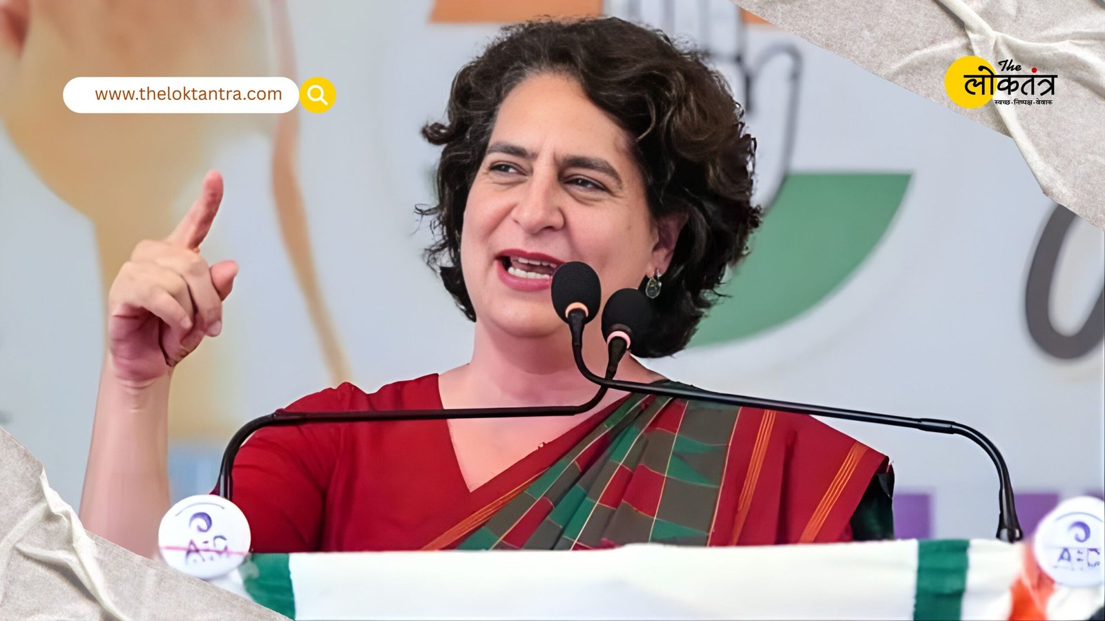Priyanka Gandhi hit back at Amit Shah, saying, "Why personal attacks on Rahul Gandhi?"