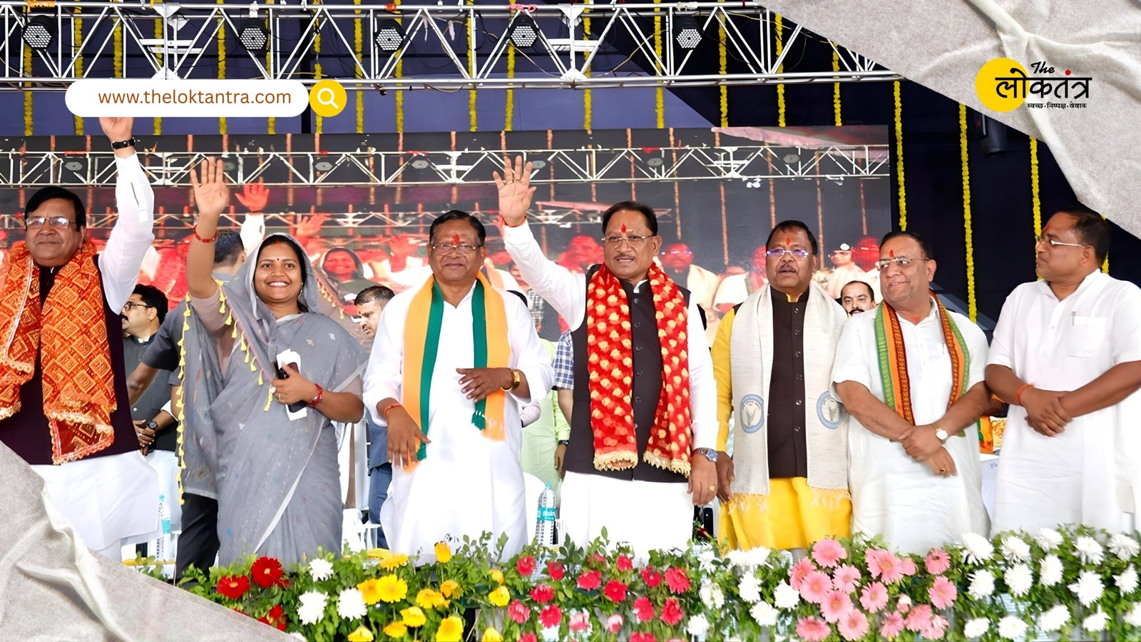 Pace of Development Accelerates in Chhattisgarh! CM Vishnudeo Sai Launches Projects Worth ₹185 Crore.
