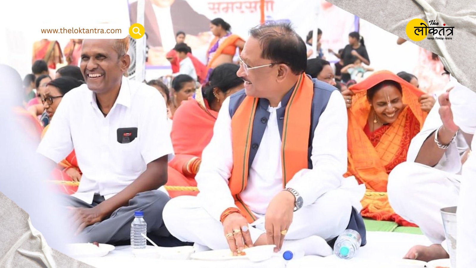 'Samarasta Bhoj' (Harmony Feast) held in Raipur on Ambedkar Jayanti; Chief Minister Vishnu Deo Sai delivers a message of equality.