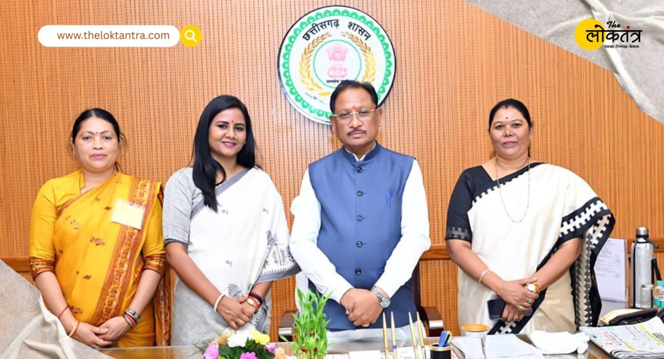 Women's Delegation Meets Chhattisgarh Chief Minister Vishnu Deo Sai; Expresses Gratitude for 'Nari Shakti Vandan Adhiniyam'