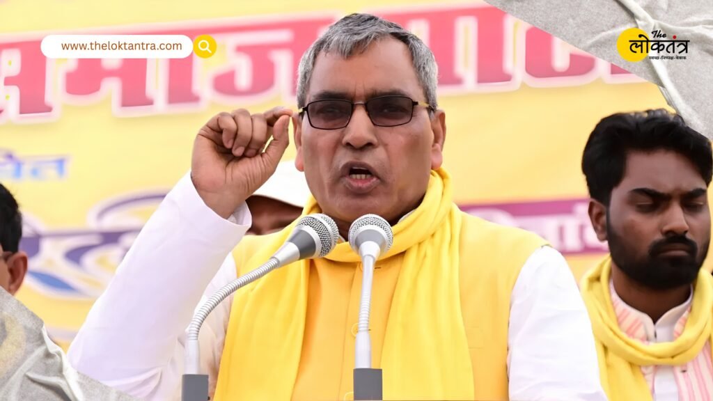 Om Prakash Rajbhar takes a jibe at Akhilesh Yadav, says: "Join the Suheldev Bharatiya Samaj Party (SBSP)—I will fight CM Yogi and get you appointed as a minister."